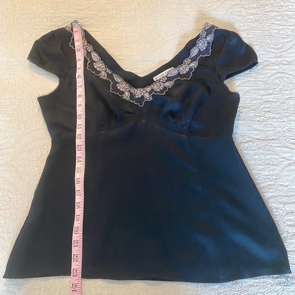 Nanette Lepore Silk Embroidery Top - Picture 13 of 15